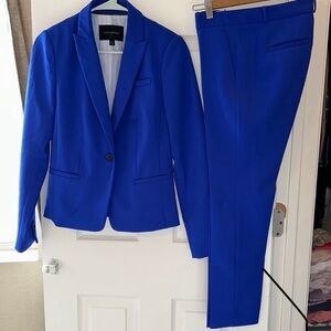 Banana Republic royal / cobalt blue suit 2 blazer and 2P pants